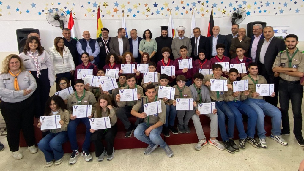 RET Germany and GATE Lebanon Join Scouts to Celebrate Service and Leadership