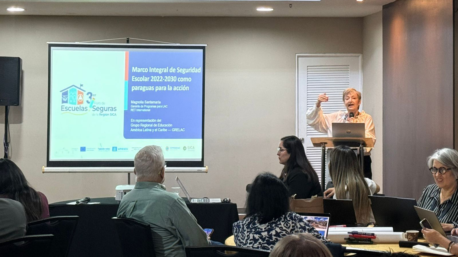 Safe Schools for Resilient Communities: RET Participates in SICA Regional Forum in Panama