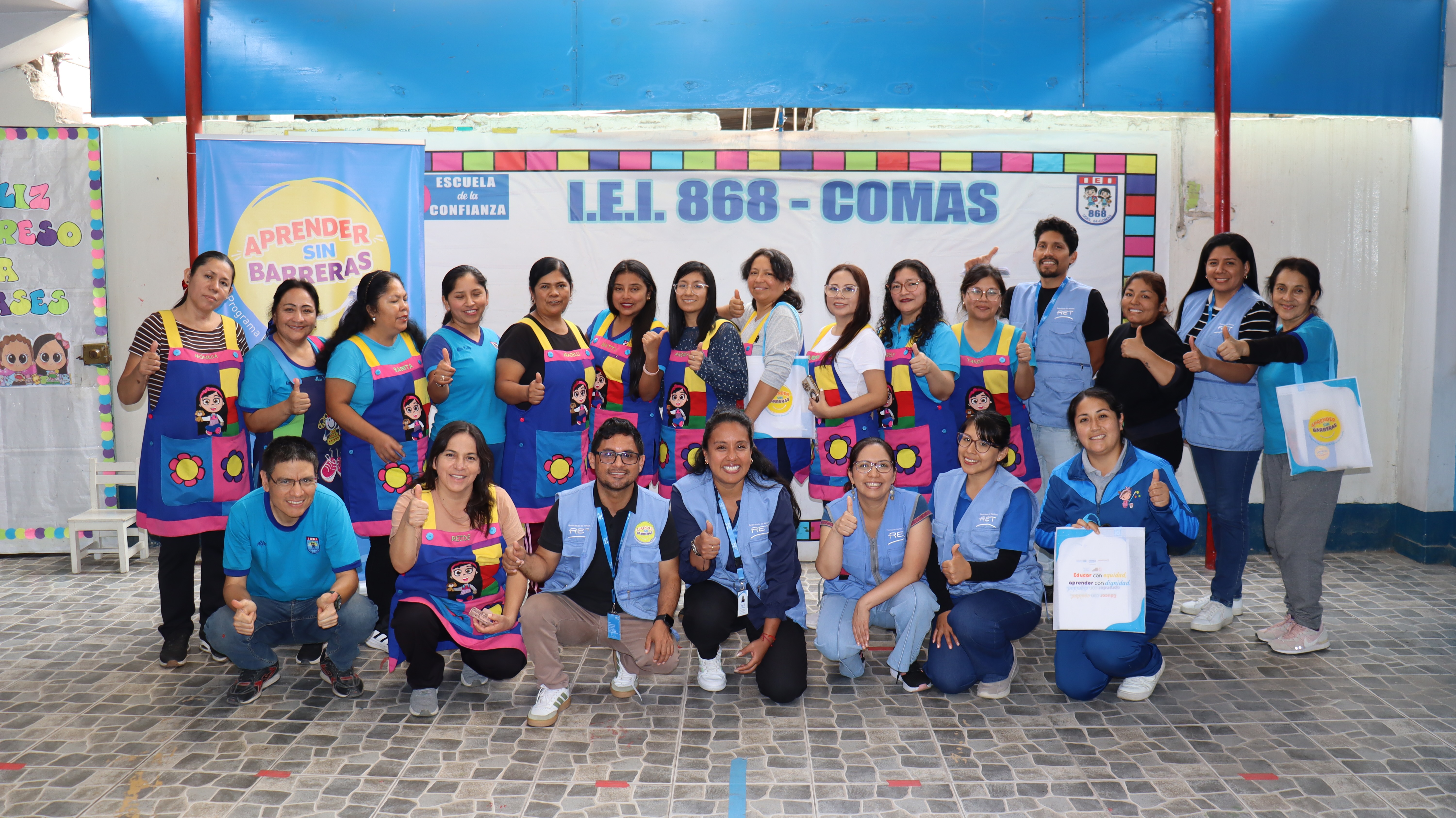 RET en español: Impulsamos alianzas para una educación inclusiva en Perú